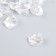 Beads for creativity plastic "Ice" set 20 grams. 1.1x1.1x1.7 cm