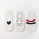 A set of female socks (3 pairs) minku "Bunny", size 36-37 (23 cm)