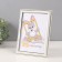 Photo frame Plastic "Office 2" 15x21 cm, white