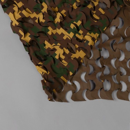 Masking mesh, 3 × 2.2 m, yellow-brown, "landscape duck"