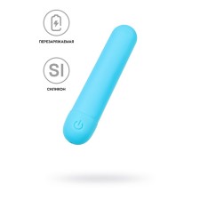 Vibroopul A-Toys Murr, 10 cm, silicone, blue color