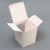 Box for Easter cake white, confectionery packaging, 15 x 15 x 18 cm