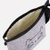 Cosmetic bag with a zipper, with a lining, the color is gray