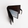Male purse on Magnet, 3 in 1, for bills, auto documents and passports, brown color