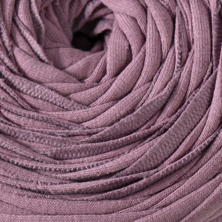 Knitted yarn secondary 90% cotton, 10% p/e, 100m/450 ± 50 g (dusty rose) mix-3