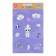 A set of stickers-painters "Magic" boiler, 3 sheets, A5