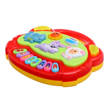 Musical Piano toy "Fun friends", light and sound effects, mix-1