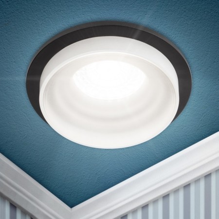 Lamp built -in era DK95, IP20, 12W, 92x36 mm, color black-1