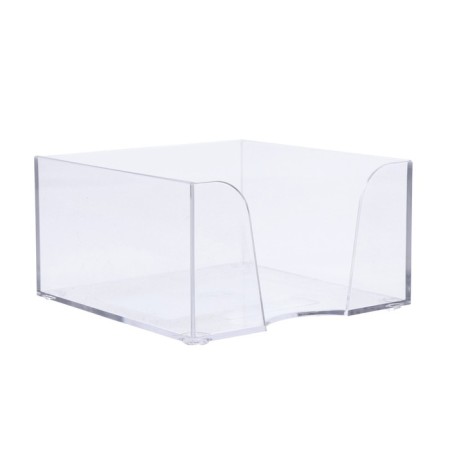 Paper block of 90 x 90 x 50 mm "Available Office" Calligrata, transparent