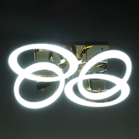 Causteen with FDD "Mons" 4XLED 190W 3000-6000k gold 83x56x15 cm-9
