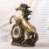 Table watch "Horse", Color Gold, 51x39x17 cm Mix