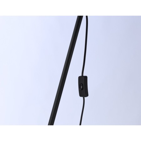 Floor lamp with a switch on the wire Ambrella Light, Floor, TR97618, E27, Black Color-4