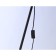 Floor lamp with a switch on the wire Ambrella Light, Floor, TR97618, E27, Black Color