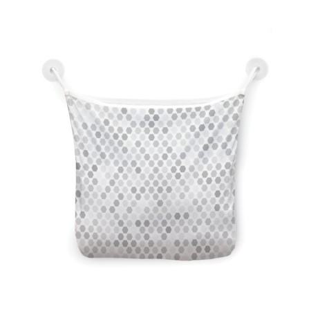 Organizer in a bathtub on suction cups “Figure changes”, for storing toys and little things, size 33x39 cm-2