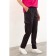 Women's pants, size 58, purple color 60569