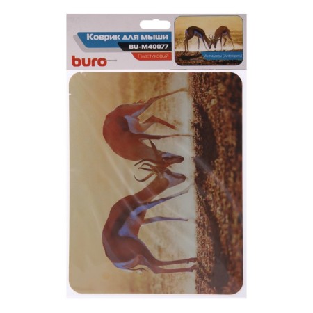 Buro Bu-M40077, 230x180x2mm mouse., Fig. "Antelopes"