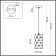 OLAF 1x60W lamp E27, black