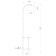 The floor lamp Combo A4055PN-1BK, E27, 60 W, 30x44x170 cm, black