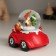 Souvenir Polystone Water Ball "New Year's car" MIX 8.3x6.6x7.8 cm