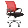 Office chair "Chairman" 696 TW chrome, red