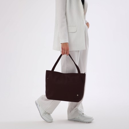 Women's bag with lightning, burgundy color-8