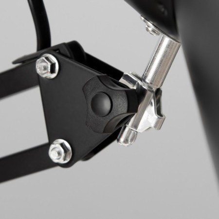 Black 1x60W E27 table lamp (on the clamp) 17x17x81cm-8