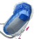 Puppet stroller No. 3, blue color with gray