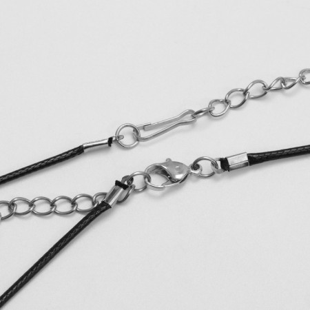 Kulons "Demetrons" Love Forever, color silver, 40 cm-2