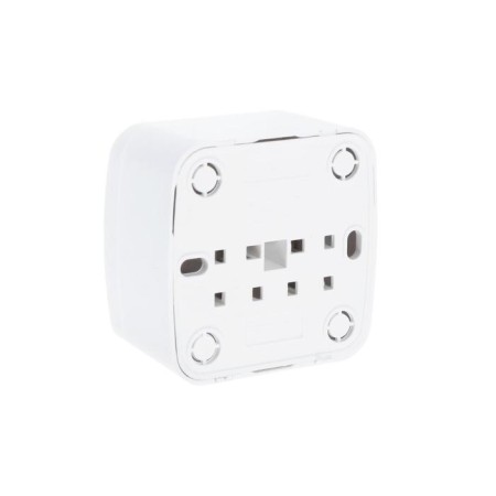 TDM grocery socket "Folk, 2p, 10 a, ip20, open, white-1