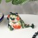 Souvenir toad, gzhel, color, 5.5x8 cm