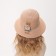 Hat for the girl Minaku "Bunny", pink color, rn 52