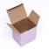 Box under a mug, without a window, lilac 12 x 9.5 x 12 cm