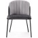 Siolim Metal/velor stool/velor, black/light gray 54x60x76 cm