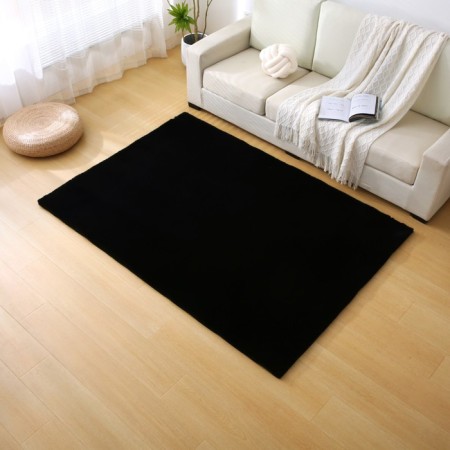 Rug Sofi de Marko Camilla, size 80x120 cm, black color