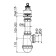 Dick for washing Alcadrain AG210712154, D = 40/50 mm, with a stainless grill