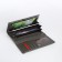 Women's wallet on magnet, gray color
