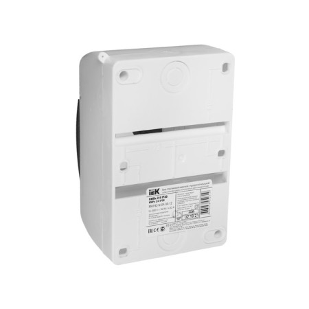 Boxing IEK KMPN 2/4, 4 modules, IP30, transparent cover, plastic-3