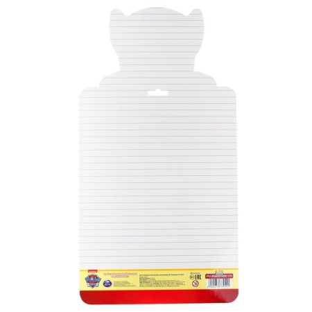 Marker Board A4 Bilateral: Cage/Rulery D4_F curriculum, PAW PATROL-1