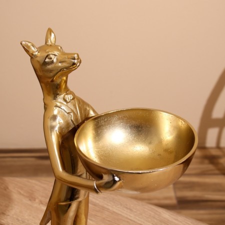 The wolf's dish treats aluminum 20x25x42 cm-5
