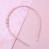 Hair rim "The Story of My Happiness" Pearl