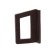 PVC pen, large, under the cord, brown
