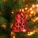 Jewelry decoration "Bell - Star infinity" (set 3 pcs) 8x7.5 cm, mix