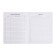 Diary Artificial leather 1-11 grade, 48 sheets, cage, hard cover, my choice. No. 9, foil embossing, rounded corners, lies, block 70g/m²