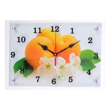 Carty clock is wall-mounted, interior 