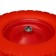 Polyurethane wheel, d = 400 mm, hub: diameter 16 mm, length 120 mm