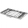 Universal folding coat for a smokehouse, grill grille, 63 x 28.5 x 23 cm