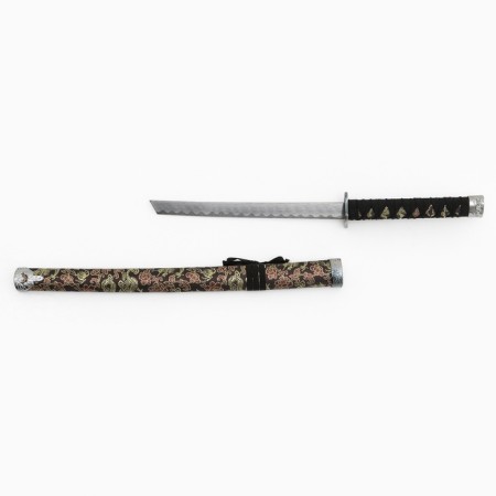 Souvenir weapon "Katana", black scabbard with patterns in the form of a dragon, 70 cm-2