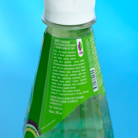 Jelly Basilly drink is still, with the taste of melons and basil seeds, 0.3 liters-4