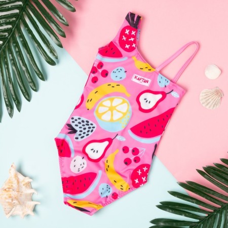 Baby swimsuit KAFTAN "Fruits", height 110-116 (32), pink-1