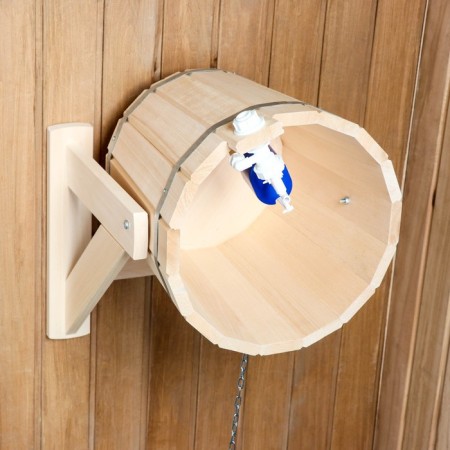 Linding device made of linden, 15 liters, with an overflow device-3
